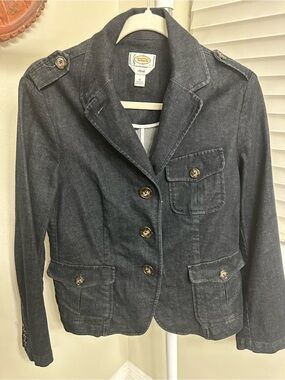 Talbots Dark Denim Jean Jacket